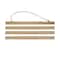 Natural Wooden Magnetic Poster Hanger by Studio Décor®